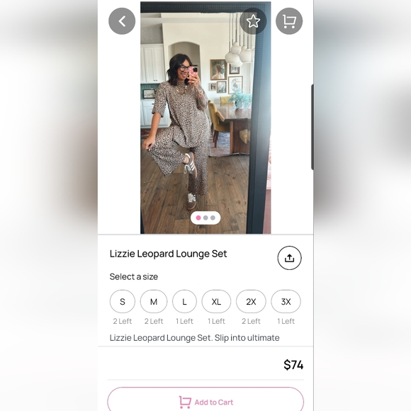 Leopard Print Set - Picture 4 of 4